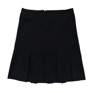 Boutiques San Francisco Pleated Black skirt Mid-Knee